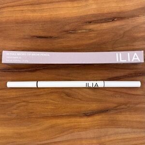 NWT ILIA In Full Micro-Tip Brow Pencil Full Size - SOFT BROWN - a Medium Brown